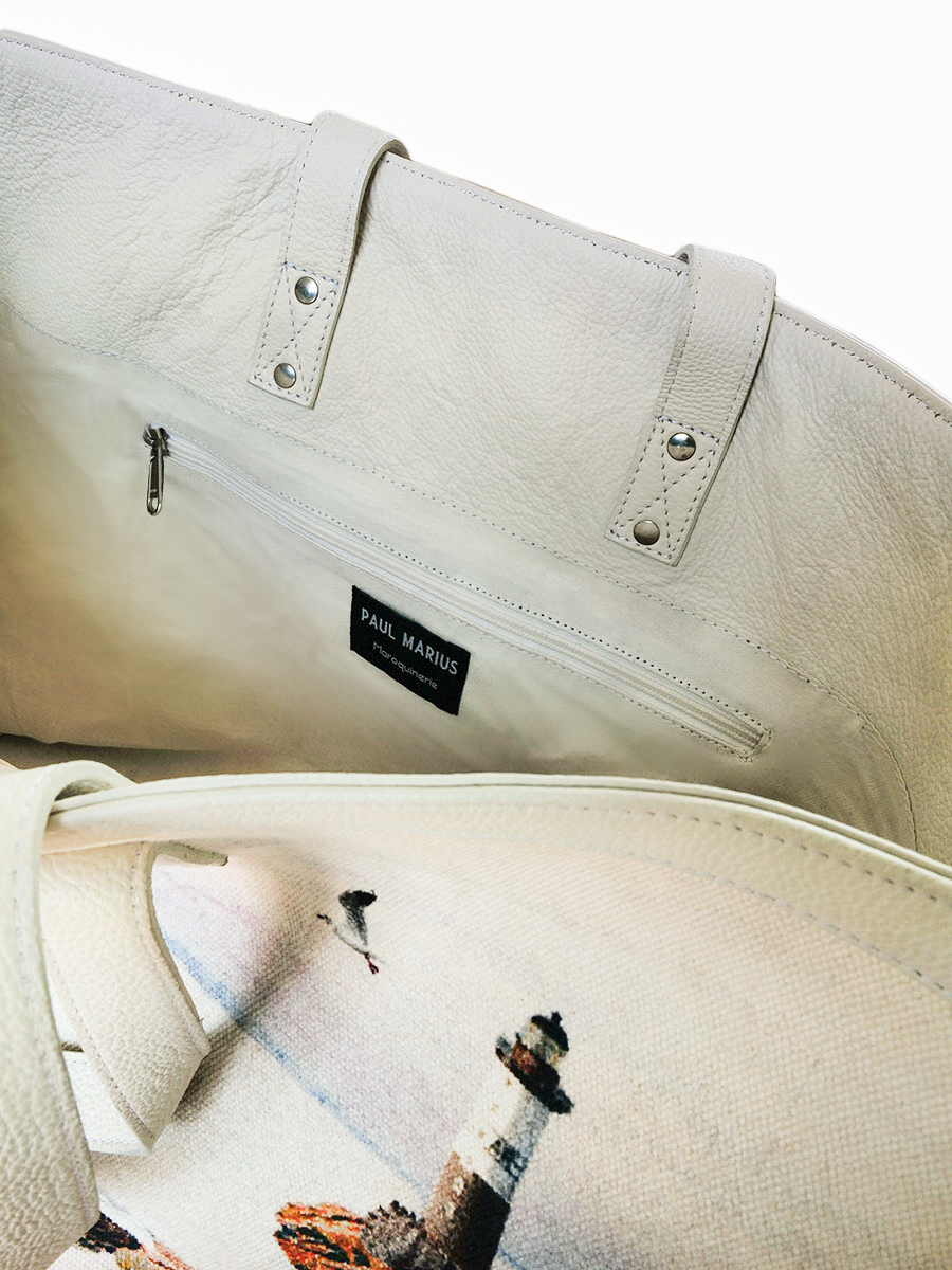 photo-vue-interieur-sac-cabas-cuir-impression-plage-dune-côte-ouest-plage-paul-marius-m25-cnv-beach
