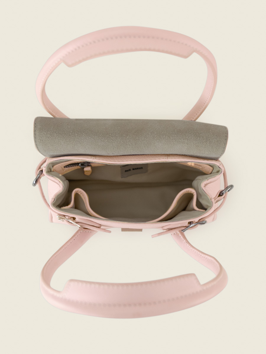 foto-interieur-mini handtas-leder-pink-colette-xs-pastel-powder-paul-marius-w28XS PT PI