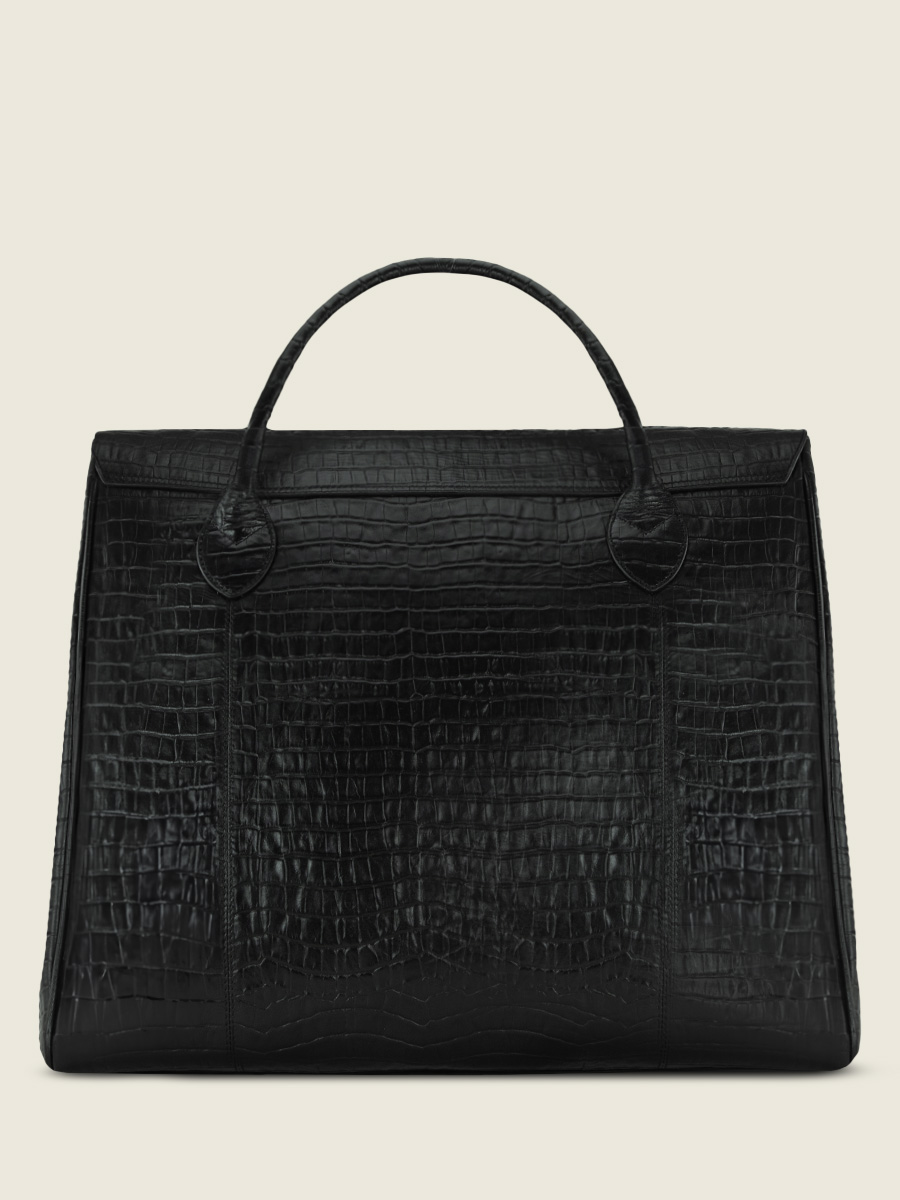 photo-vue-de-dos-grand-sac-de-voyage-cuir-noir-rouen-delhi-heritage-noir-de-jais-paul-marius-m105-cr-b
