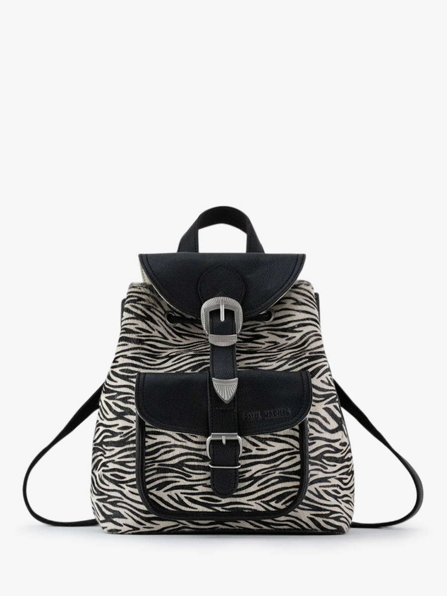 photo-front-view-bag-a-back-leather-woman-lebaroudeur-zebra-paul-marius-