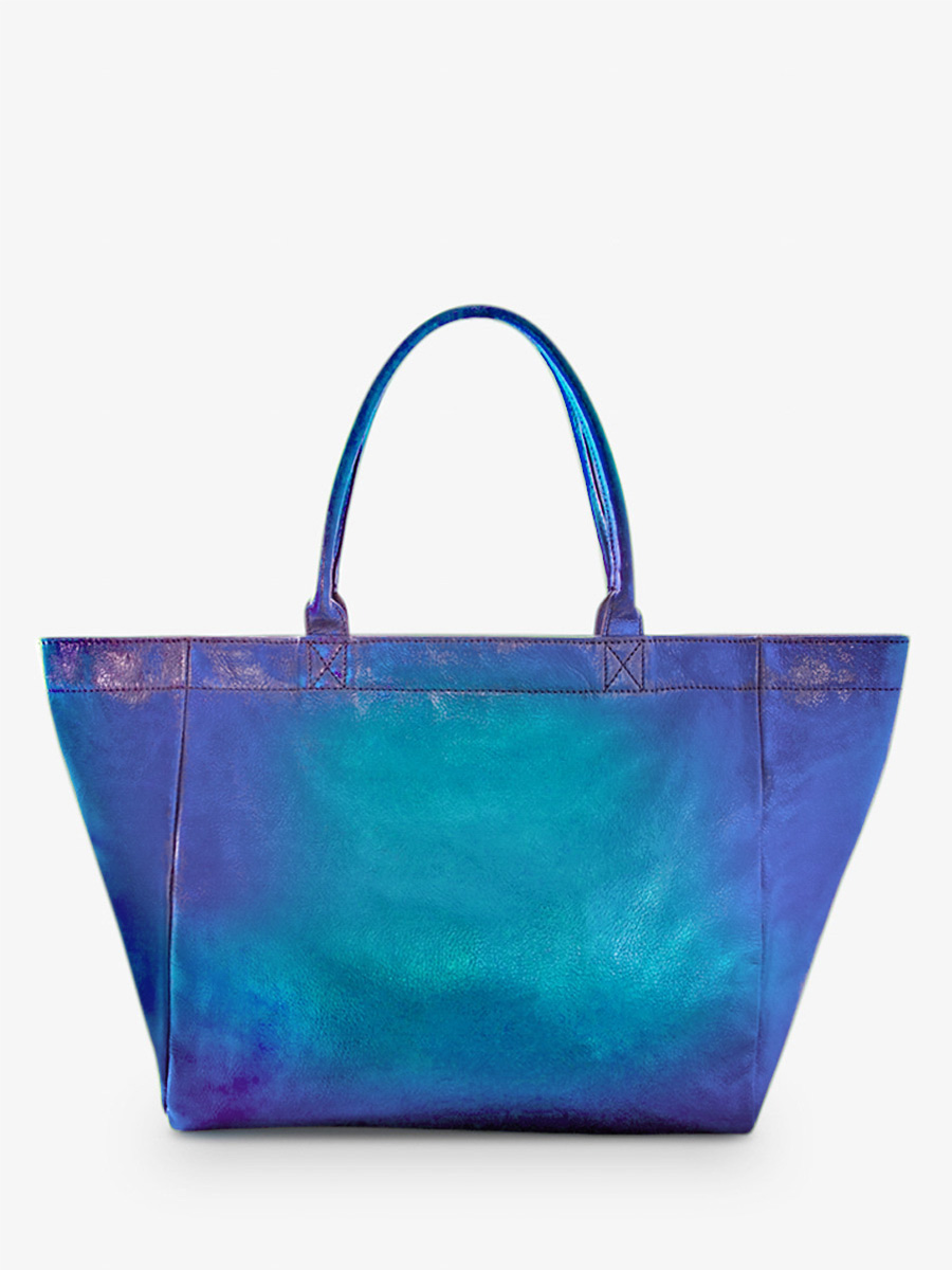 foto-vUE-DE-DOS-SAC-CABAS-CUIR-VROUW-PAULMARIUS-BLUE-MONPARTENAIRE-M-SCARABEE-PAUL-MARIUS-M300M-P-BLU
