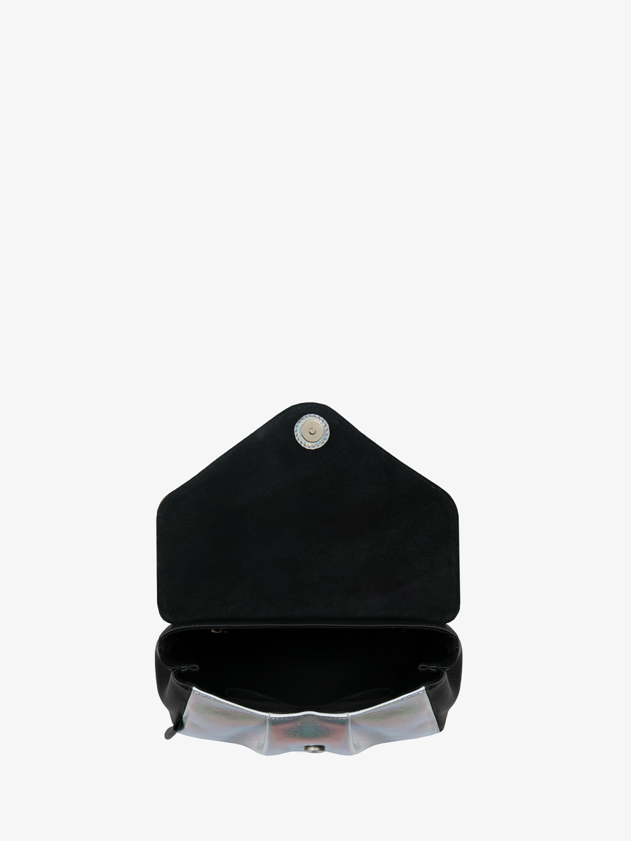 bandolier-tas-suzon-m-koper-holografisch-zwart-binnenaanzicht-w25m-giv