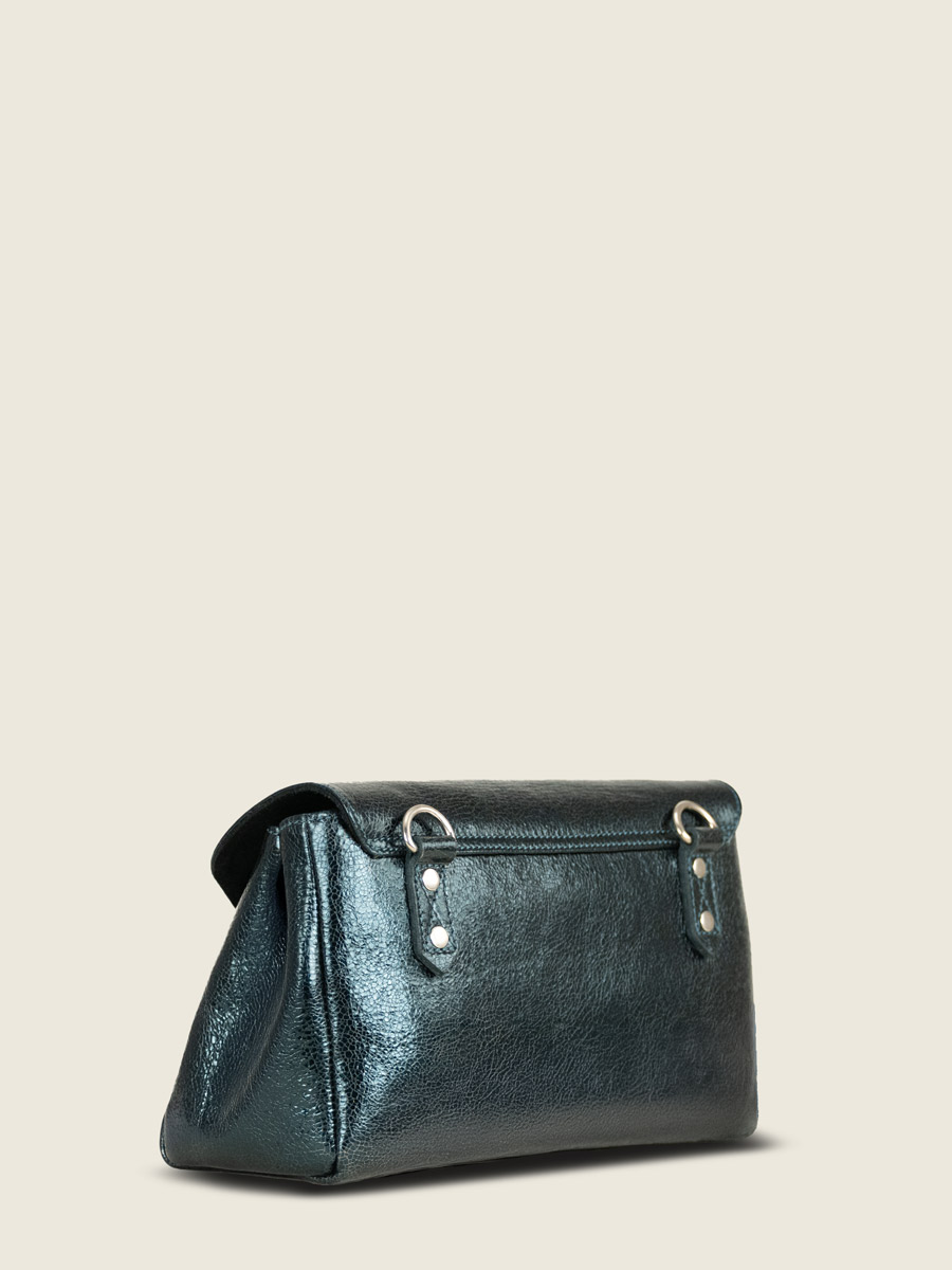 schoudertas-groen-glanzend-suzon-m-middernacht-zijaanzicht-w25m-m-gr