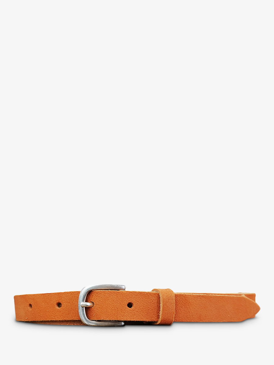 photo-front-picture-leather-belt-voor-mannen-en-vrouwen-oranje-magnificant-belt-nubuck-20mm-oranje-paul-marius-cdv-20-n-o