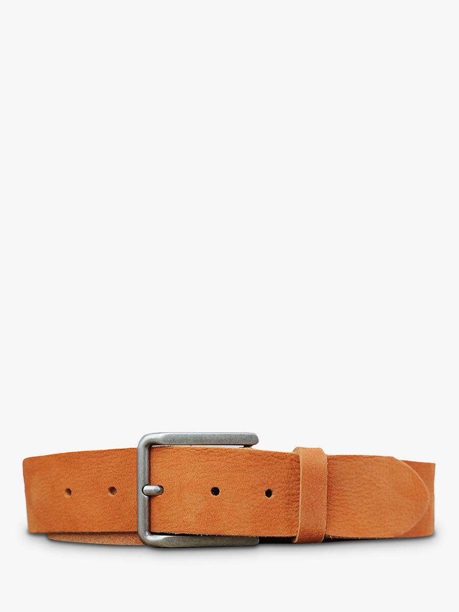 photo-front-picture-leather-belt-for-man-and-woman-orange-magnificent-belt-nubuck-40mm-orange-paul-marius-cdv-40-n-o
