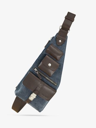 LeHolster - Cacao / Blauw canvas