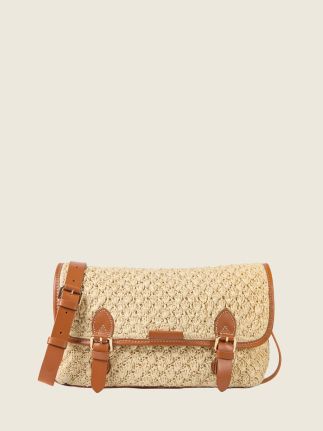 Loulou Raphia - Naturel / Cognac
