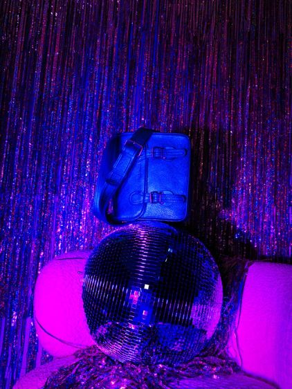 LaSacoche L Ultraviolet - Elektrisch blauw