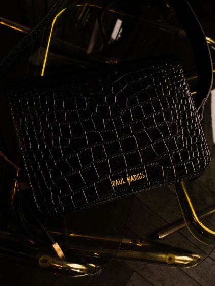 LeBaguette Alligator - Gitzwart