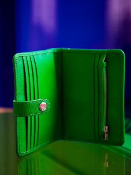 LePortefeuille Jeanne Néon - Groen