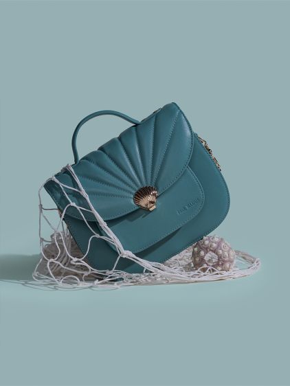 Mademoiselle George Coquillage - Laguneblauw