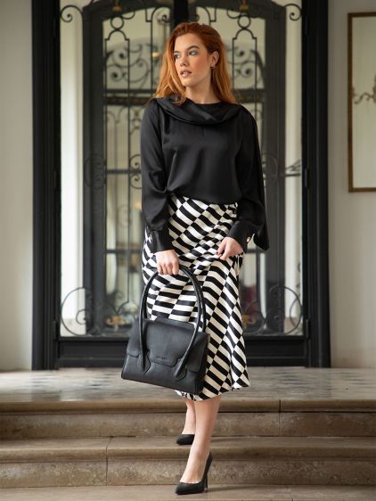 Colette M Art Déco - Zwart