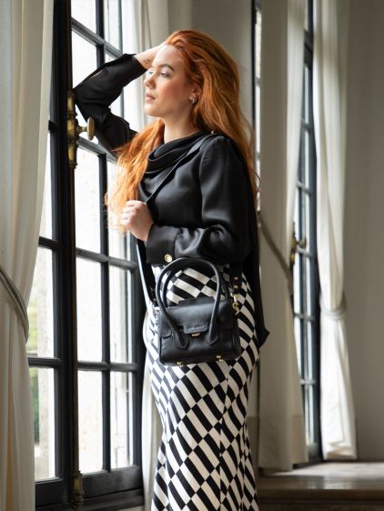 Colette XS Art Déco - Zwart