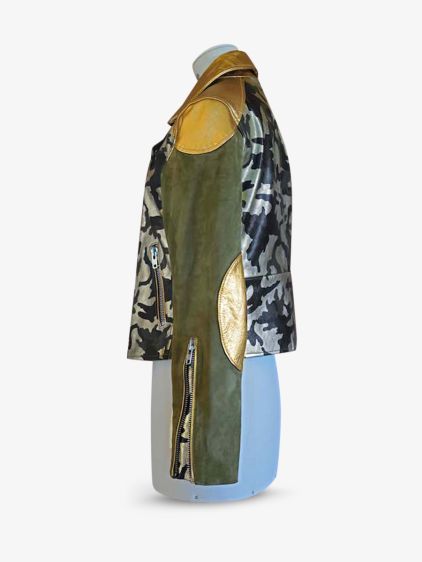 LePerfecto Camouflage Khaki / Goud