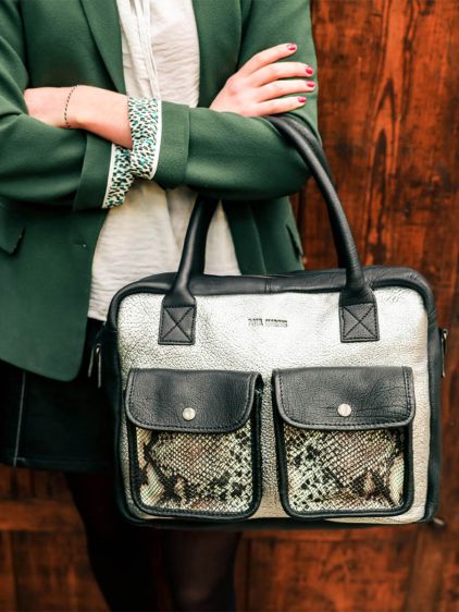 LeDandy Python - Zilver / Zwart