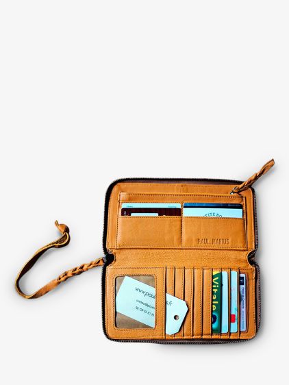 LePortefeuille Charlotte - Saffraan