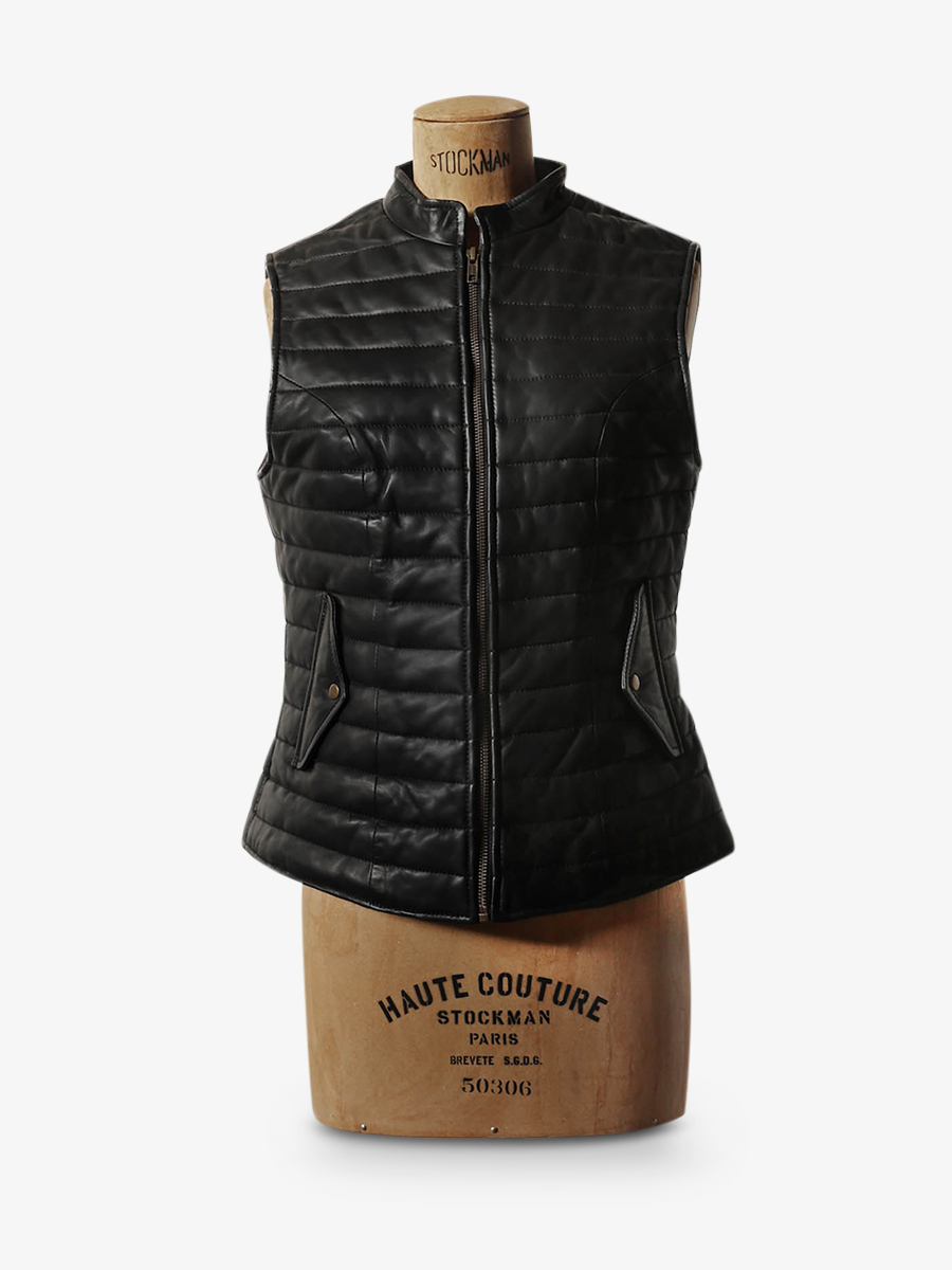 photo-vUE-de-face-doudoune-femme-en-cuir-noir-ladoudoune-femme-noir-paul-marius-wcw-b-xs