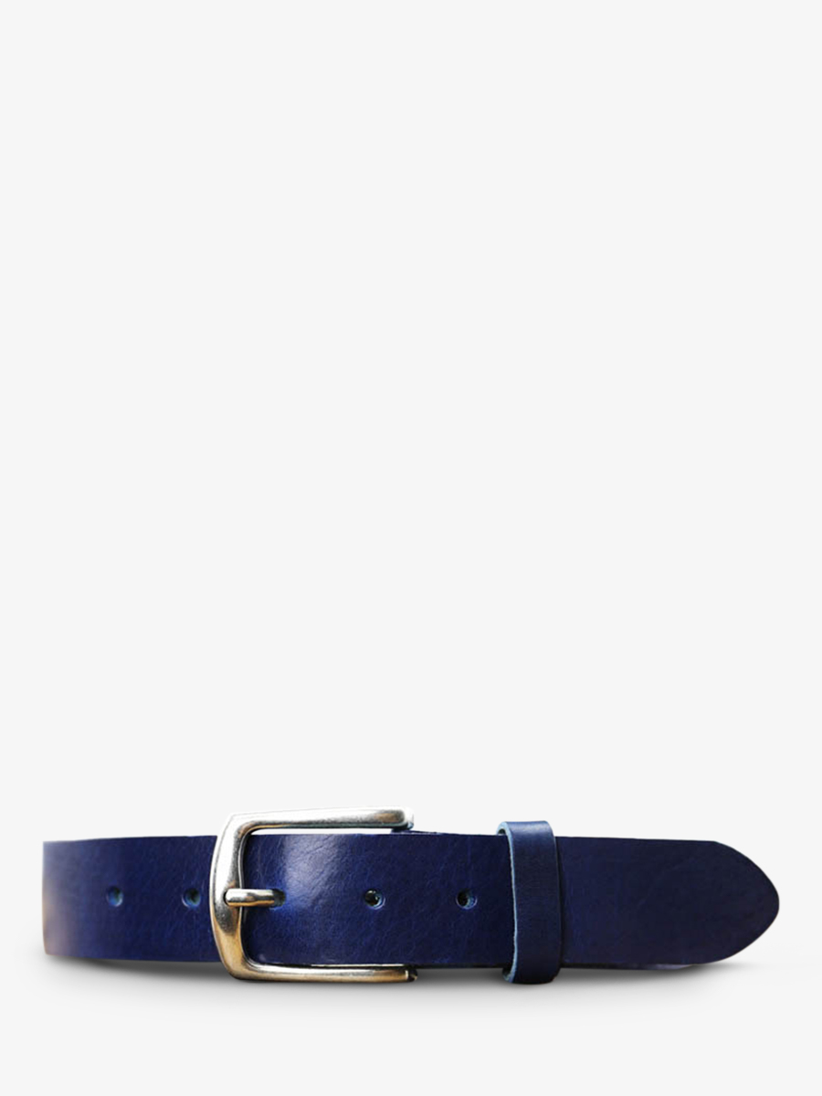 foto-front-picture-leather-belt-for-man-en-vrouw-blue-magnificent-acet-belt-35mm-sapphire-blue-paul-marius-cdv-35-l-sb