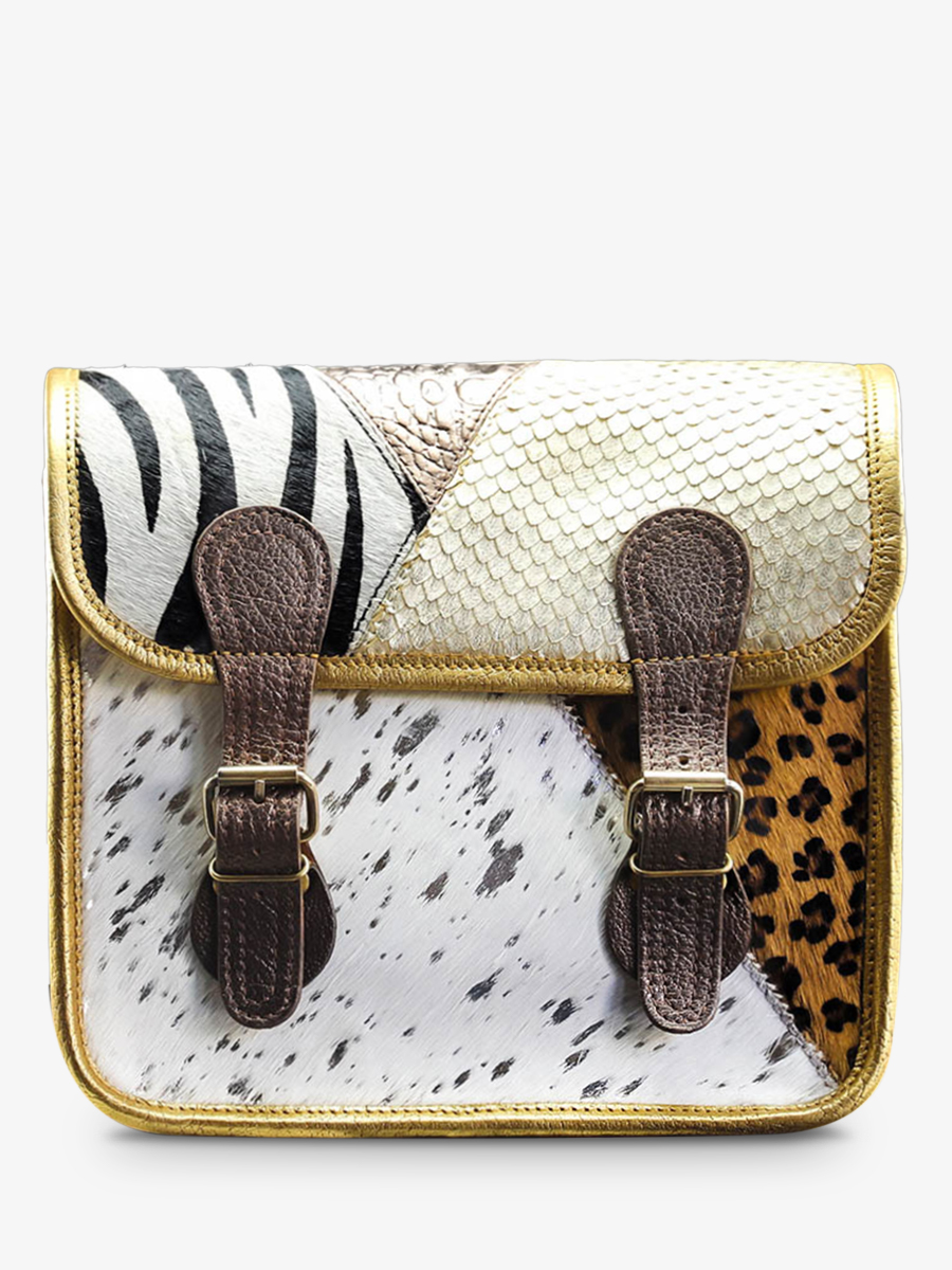 photo-front-bandolier-bag-leather-woman-zilver-gold-copper-lasacoche-s-chimere-zilver-gold-copper-paul-marius-m02S10-CH-S-G-c