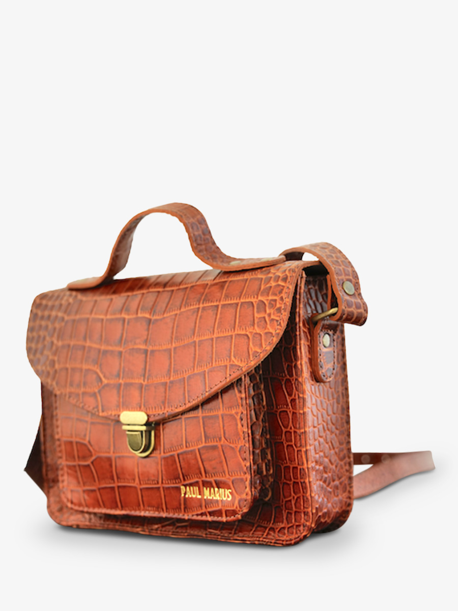 foto-vUE-DE-COTE-BANDOULIERE-BAG-LEATHER-WOMAN-BROWN-MADEMOISELLE-GEORGE-ALLIGATOR-COCKTAIL-AMBER-PAUL-MARIUS-W05-A-L