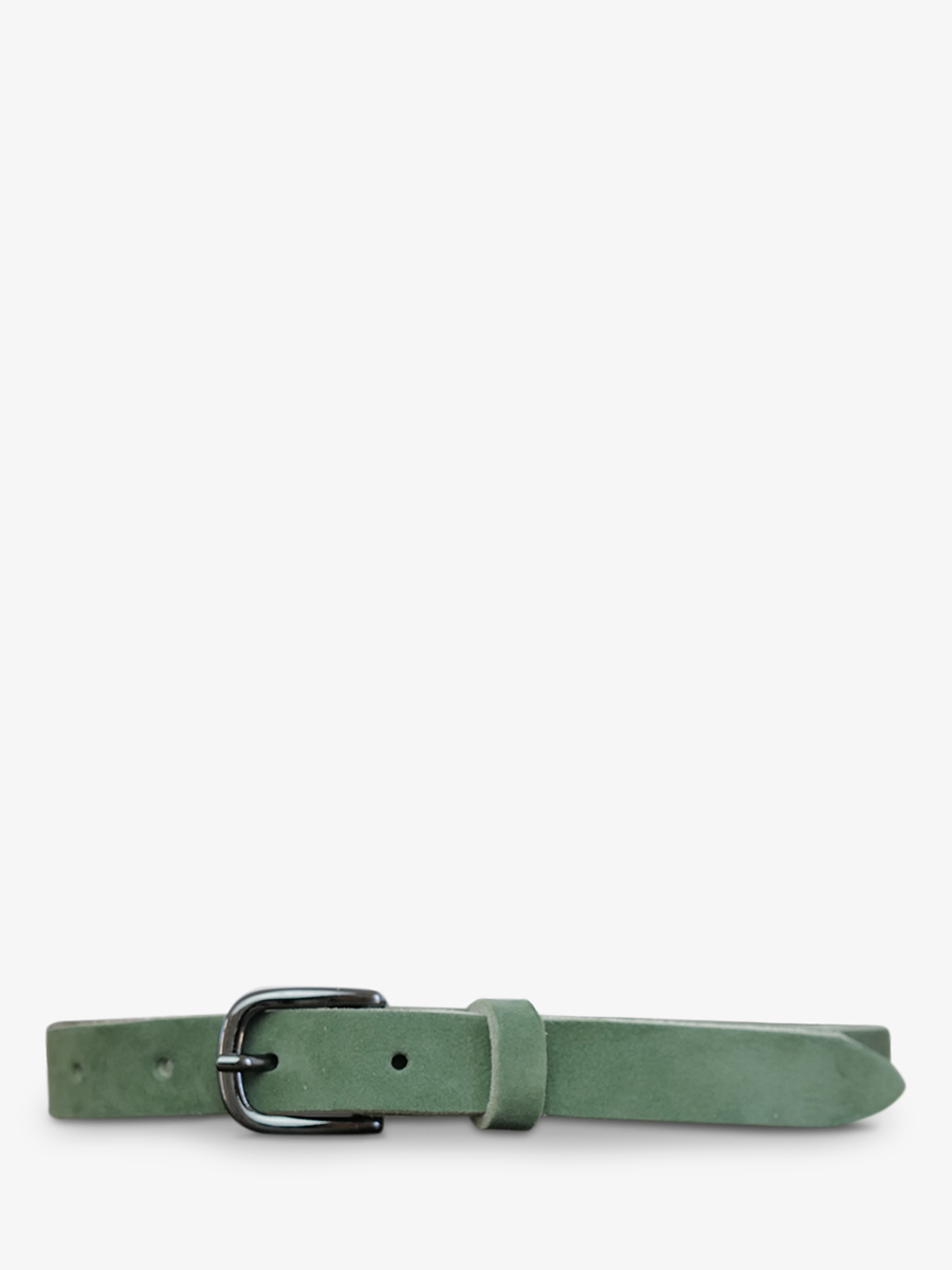 photo-front-picture-leather-belt-for-man-and-women-green-magnificent-belt-nubuck-20mm-green-almond-paul-marius-cdv-20-n-ga