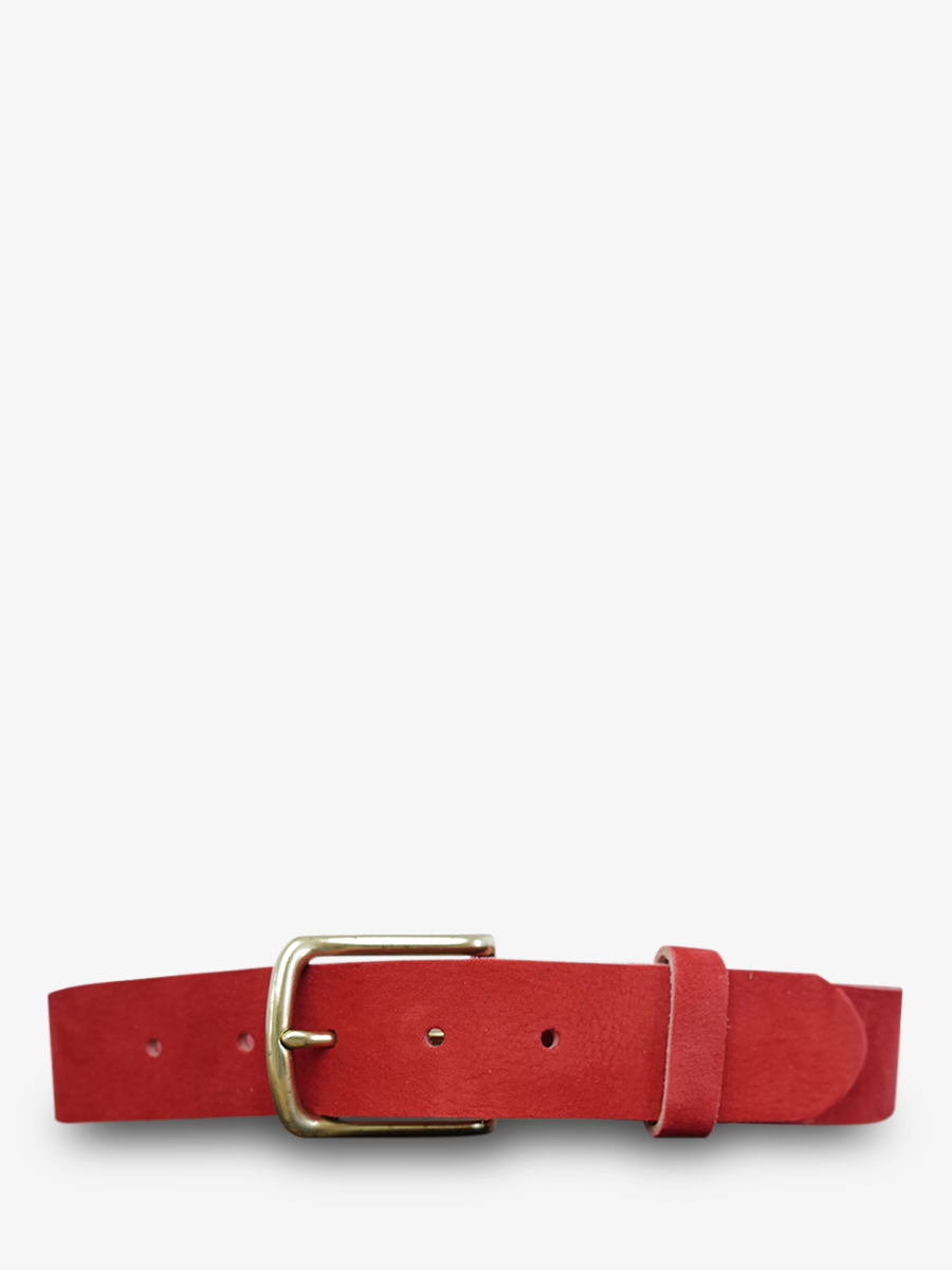 photo-front-picture-leather-belt-for-mannen-en-vrouwen-rood-magnifiek-riem-nubuck-35mm-rood-carmijn-paul-marius-cdv-35-n-r