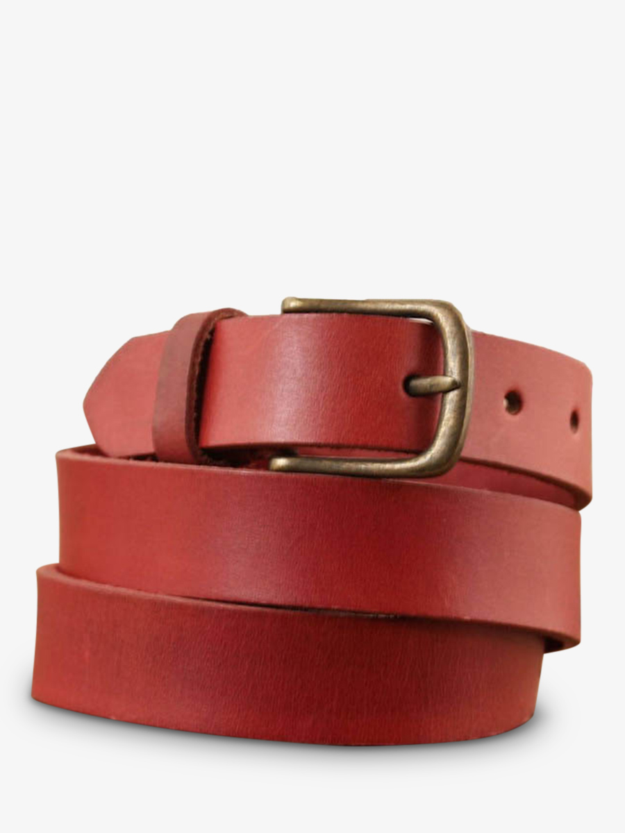 foto-materiaal-leren-riem-voor-man-en-vrouwen-rode-riem-een-buckle-rode-carmijn-paul-marius-lb-115-r