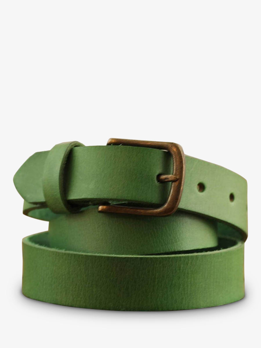 foto-materiaal-leren-riem-man-en-vrouw-groene-belt-groene-jungle-paul-marius-lb-115-gr