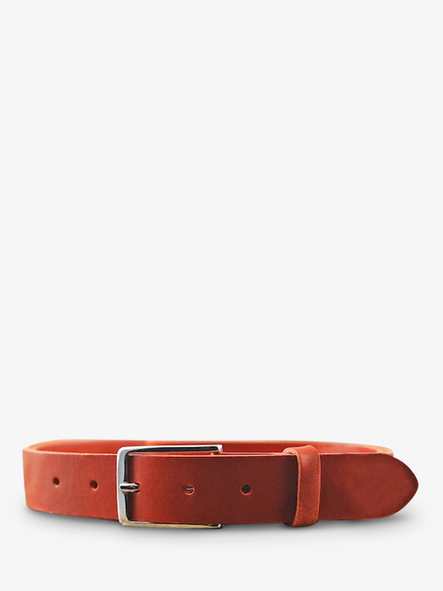 foto-front-picture-leather-belt-man-en-vrouw-oranje-magnificant-belt-30mm-oranje-paul-marius-cdv-30-l-O