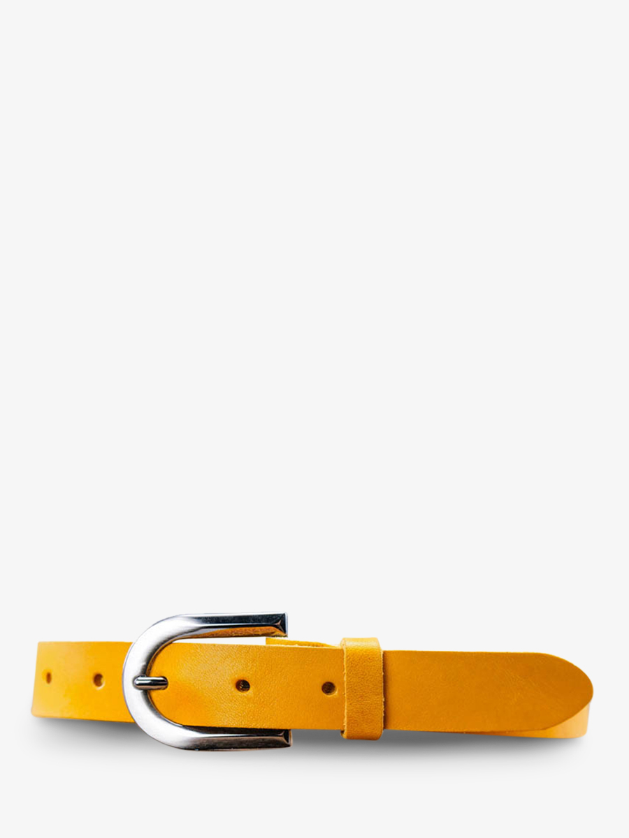 photo-front-picture-leather-belt-for-man-en-vrouw-yellow-magnetic-belt-20mm-safran-paul-marius-cdv-20-l-y