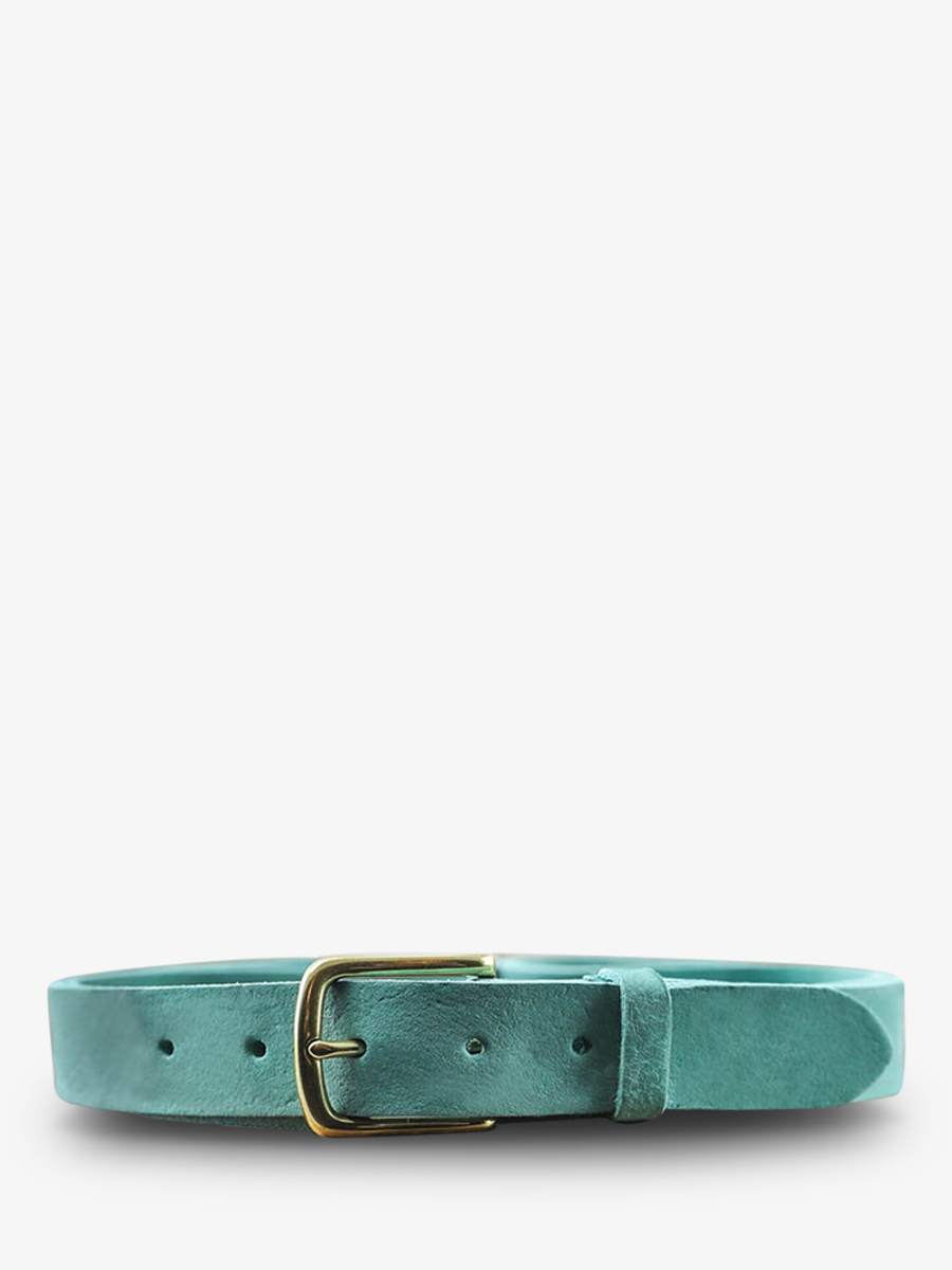 photo-front-picture-leather-belt-for-man-and-woman-blue-green-magnificent-belt-nubuck-30mm-turquoise-paul-marius-cdv-30-n-tb CDV 30 N-L