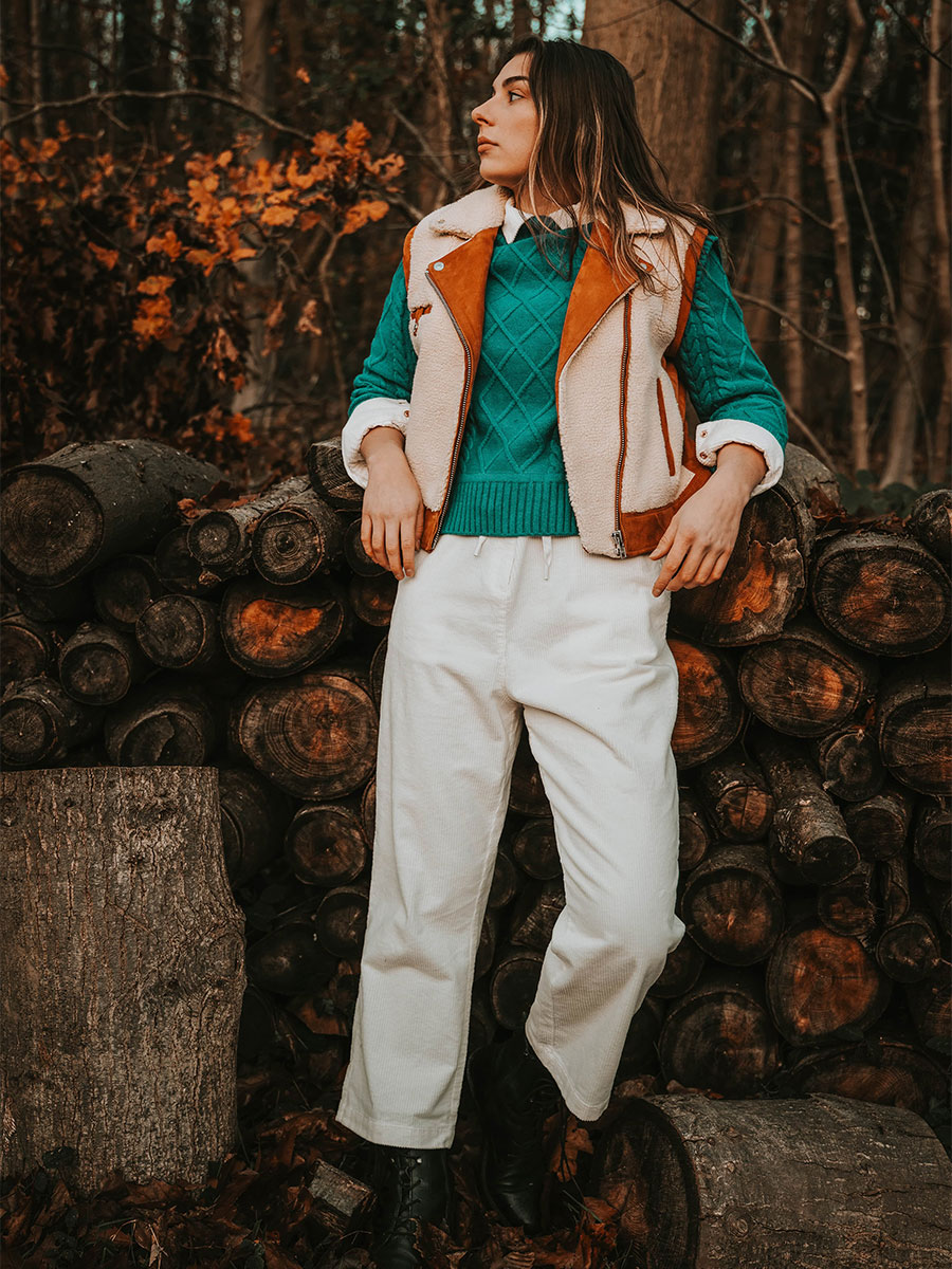 foto-vrouwen-lederen-perfecto-sleeveless-trench-naturel-sleeves-paul-marius-wpj-sm-sh-w-l-s36