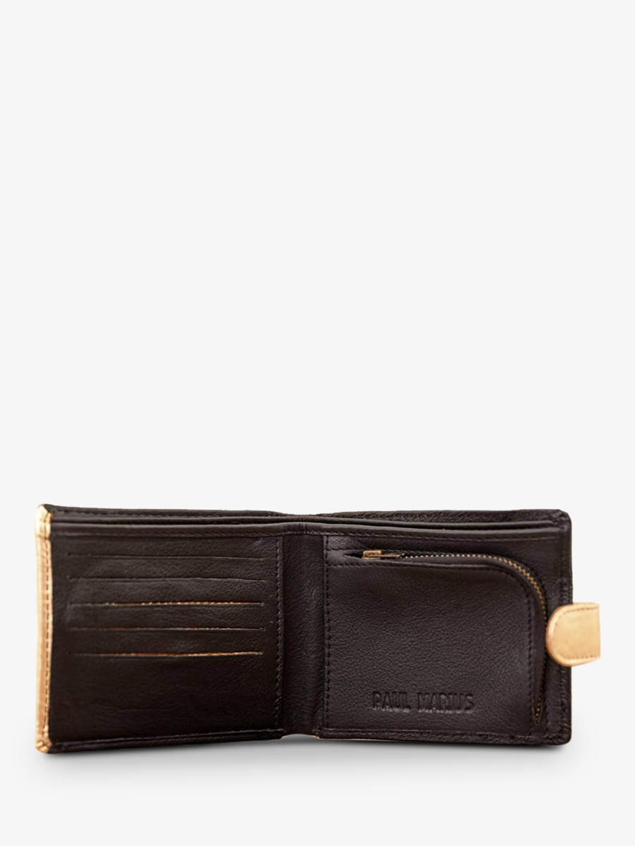 foto-interieur-vrouw-leder-wallet-black-gold-leder-wallet-louise-black-gold-paul-marius-m30-b-g