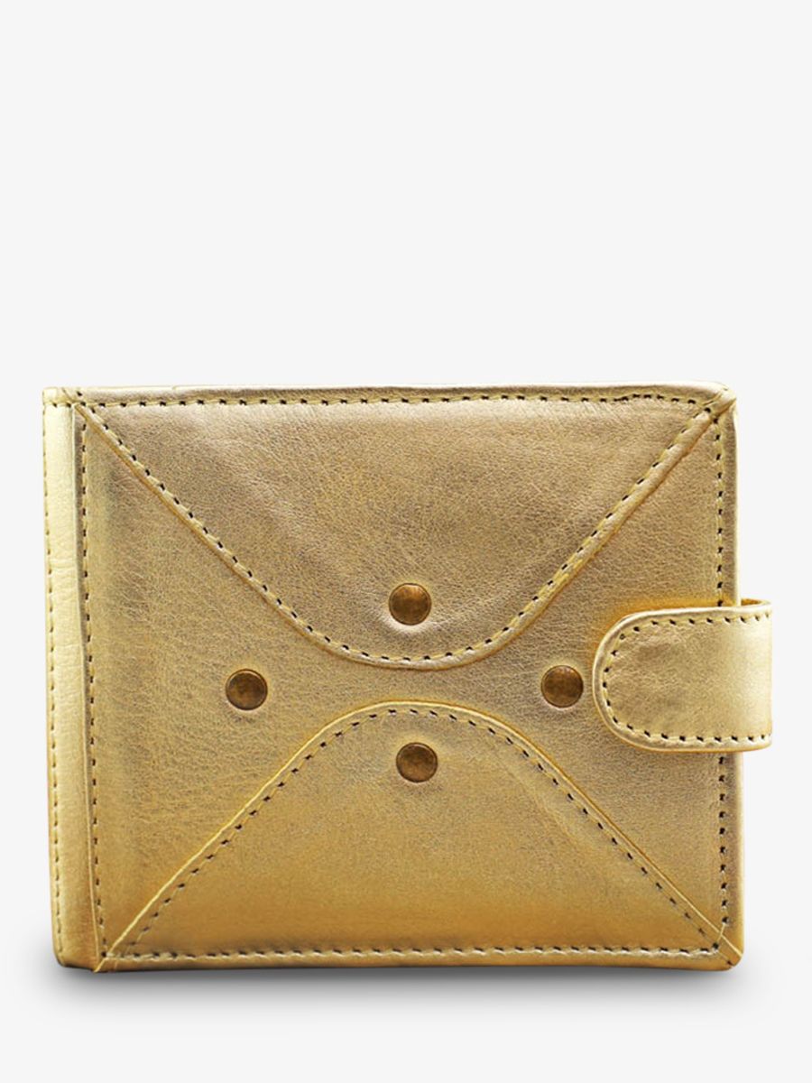 photo-front-purse-leather-woman-gold-leaf-portfolio-louise-dore-paul-marius-m30-g