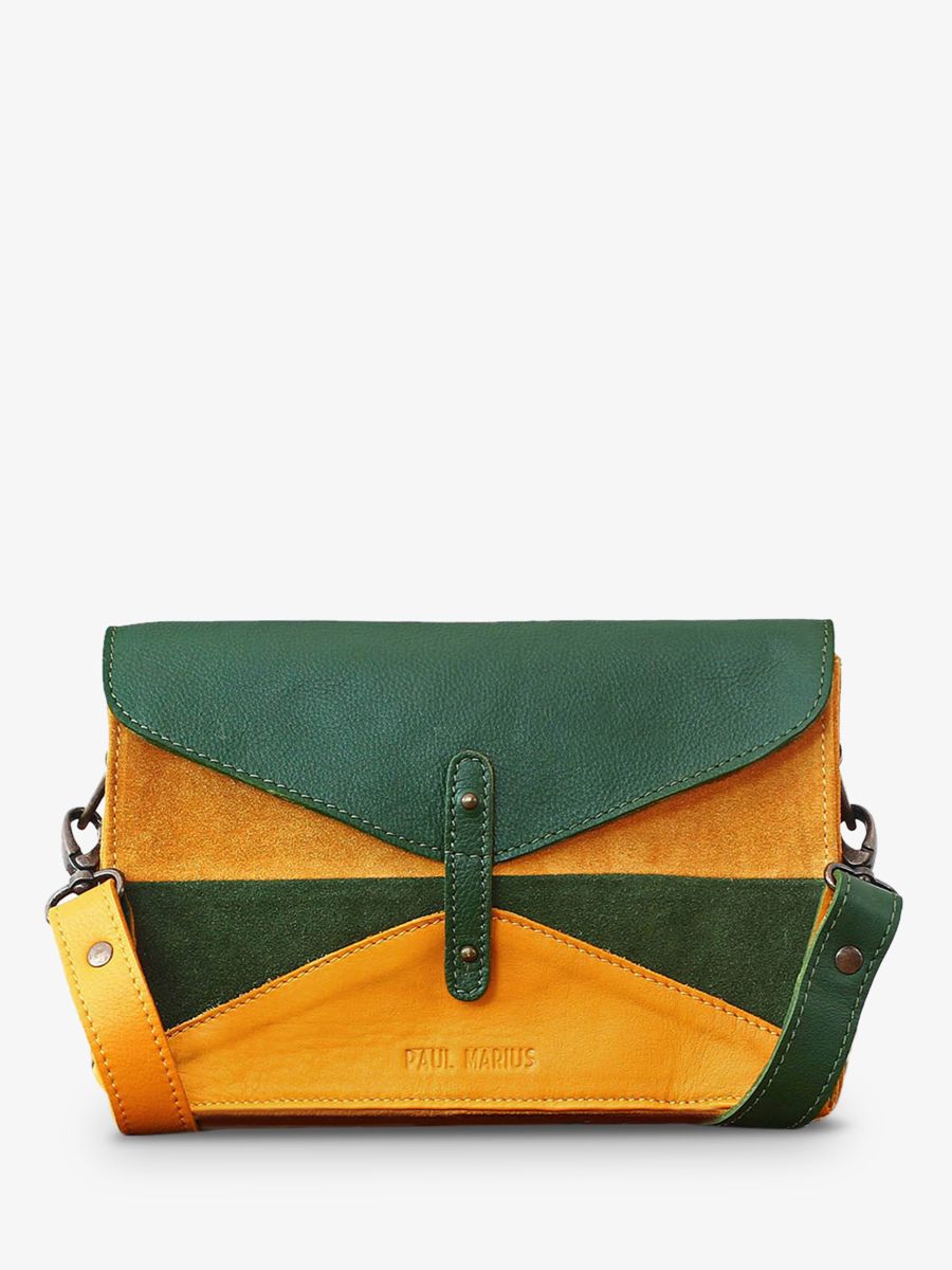 foto-front-face-bandtas-leder-vrouw-kaki-gele-vlinder-kaki-safran-paul-marius-w09-k-y