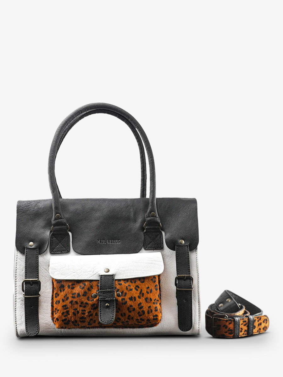 photo-vue-de-cote-bandoulier-bag-leather-woman-black-white-lerive-left-m-leopard-black-white-paul-marius-w01m-lp-b-w