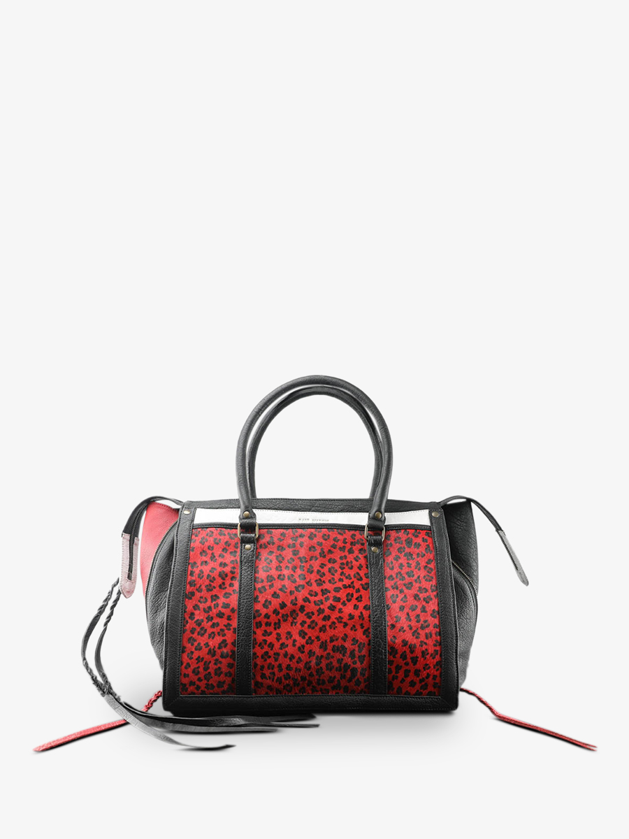 foto-vue-de-cote-sac-a-main-cuir-zakelijk-zwart-rood-lerive-droite-l-leopard-noir-rouge-paul-marius-w19l-lp-b-r