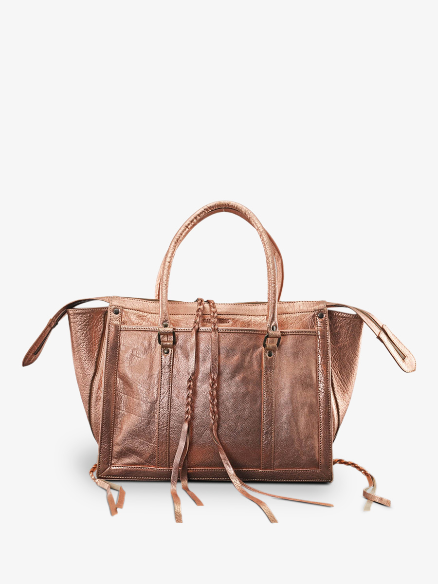 foto-front-foto-handtas-leder-vrouw-pink-gold-lerive-right-m-gold-paul-marius-w19m-g-pi