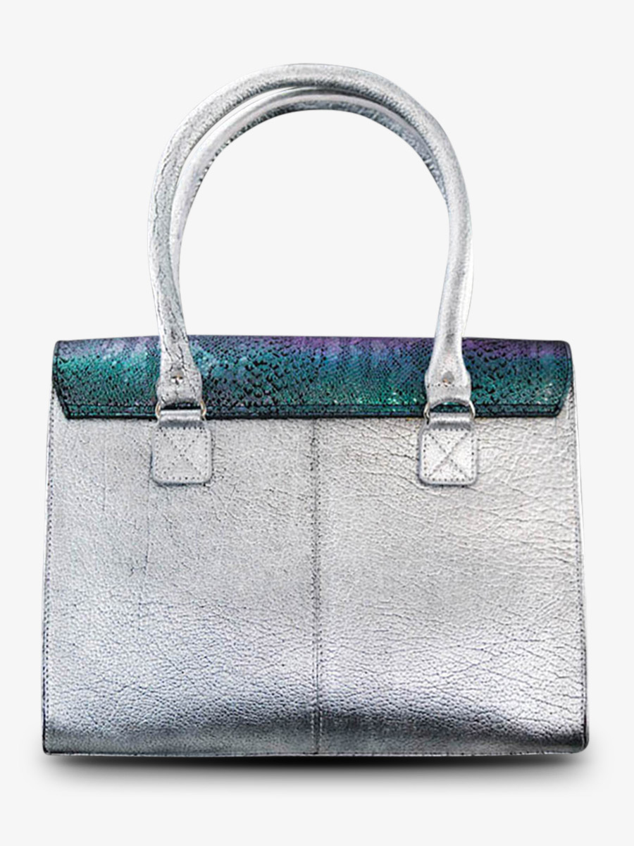 foto-vue-de-dos-sac-bandouliere-cuir-vrouw-blauw-wit-links-m-chimere-polar-paul-marius-w01m-ch-s-blu