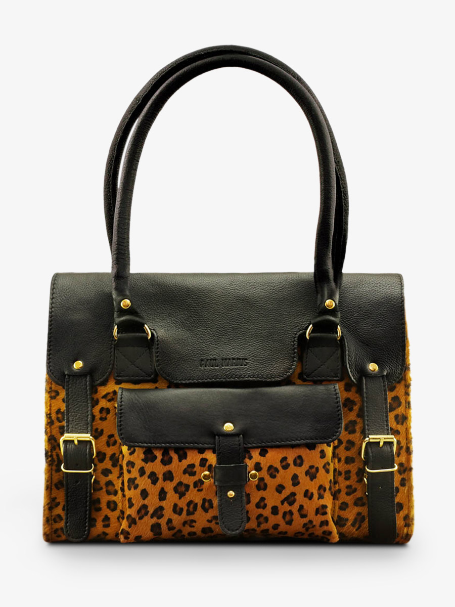 photo-vue-de-face-sac-bandouliere-cuir-vrouw-zwart-lerive-links-m-black-leopard-paul-marius-w01m-b-lp