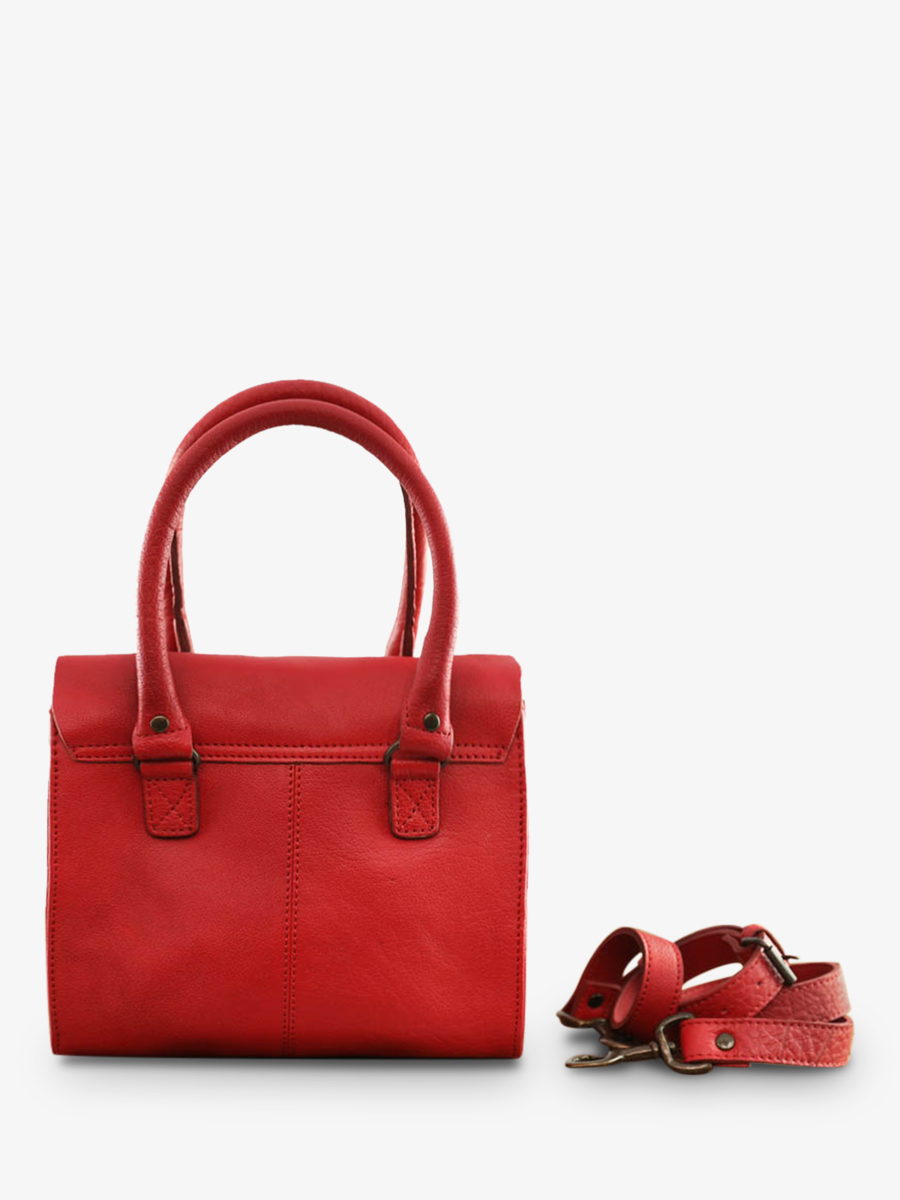 photo-vue-de-dos-sac-bandouliere-cuir-vrouw-rood-lerive-links-s-rood-carmin-paul-marius-w01s-r