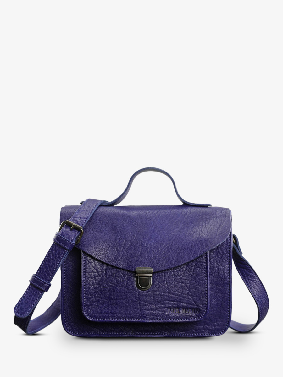foto-vue-de-cote-bandouliere-tas-leder-vrouw-blauw-mademoiselle-george-blauw-egyptien-paul-marius-w05-egb