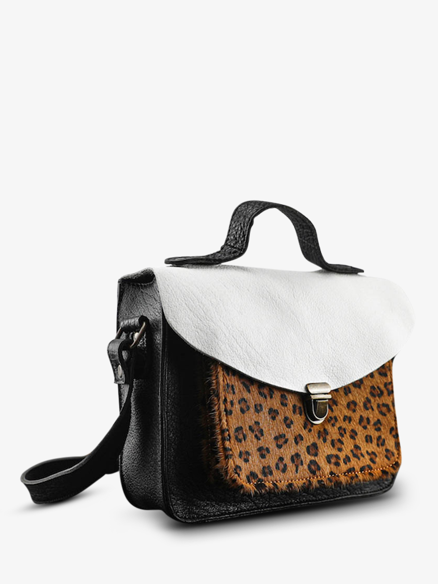 foto-vUE-DE-COTE-BANDOULIERE-BAG-LEATHER-WOMAN-BLACK-WHITE-MADEMOISELLE-GEORGE-LEOPARD-BLACK-WHITE-PAUL-MARIUS-W05-LP-B-W