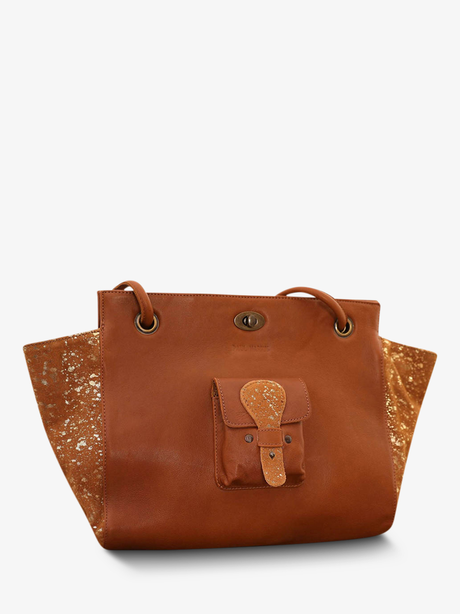 foto-cote-handtas-leder-paulmarius-bruin-goud-madame-naturel-goud-paul-marius-m48-l-g