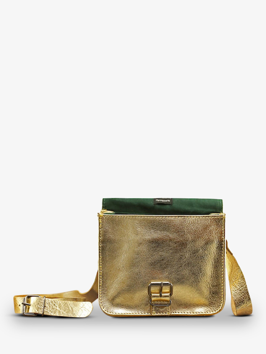 foto-materiaal-klein-bandouliere-leren-tas-vrouw-goud-lessentiel-goud-paul-marius-m21-g