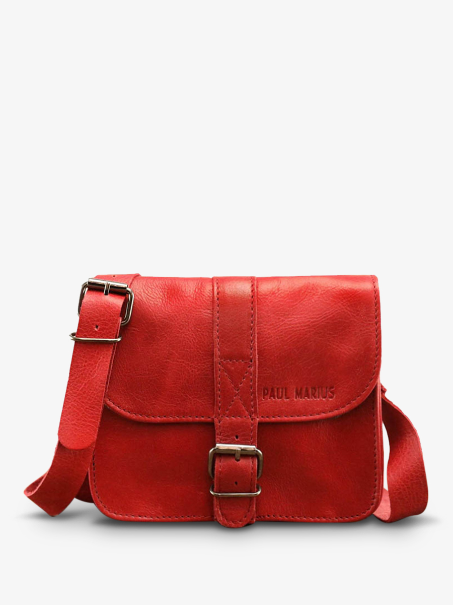 photo-front-foto-klein-bandouliere-tas-leder-rood-lessential-red-paul-marius-m21-r