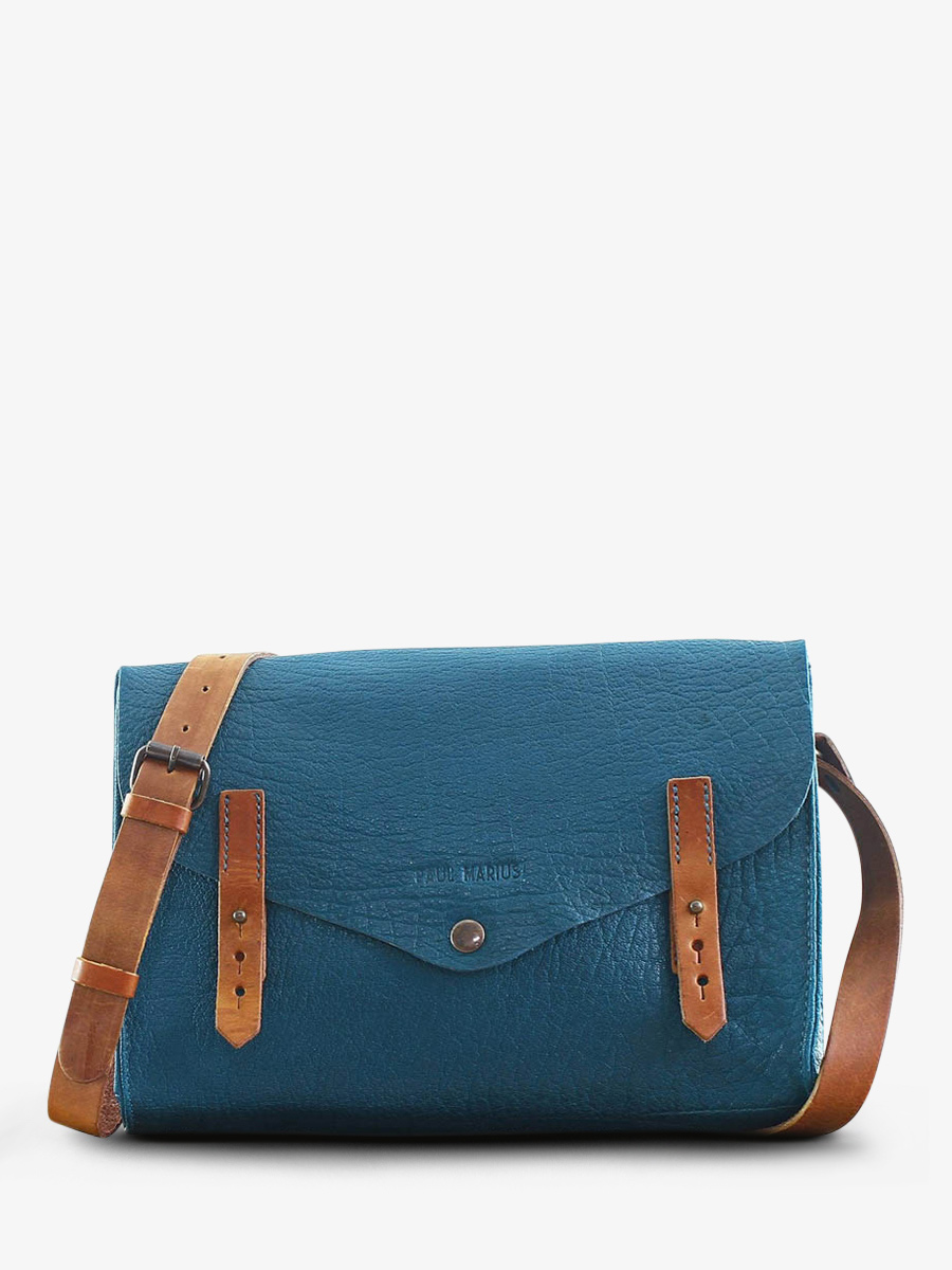 photo-front-sandouli-tas-leder-vrouw-blauw-onmisbaar-blauw-pool-paul-marius-w08-blu