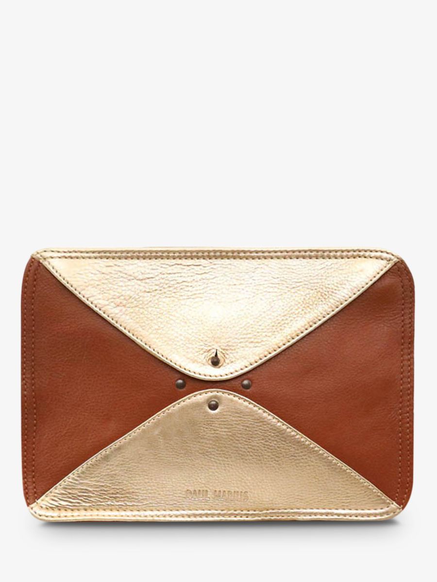 foto-front-foto-riem-tas-vrouw-leder-bruin-goud-grafisch-natuur-goud-paul-marius-w17-l-g