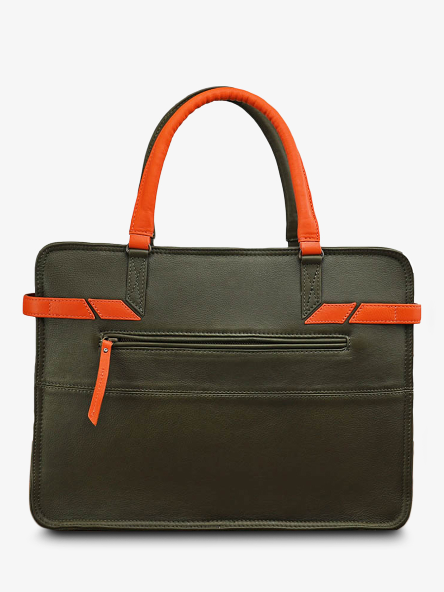 Paul-portfolio-leer-kaki-oranje-lambitieux-kaki-oranje-paul-marius-b03-k-o