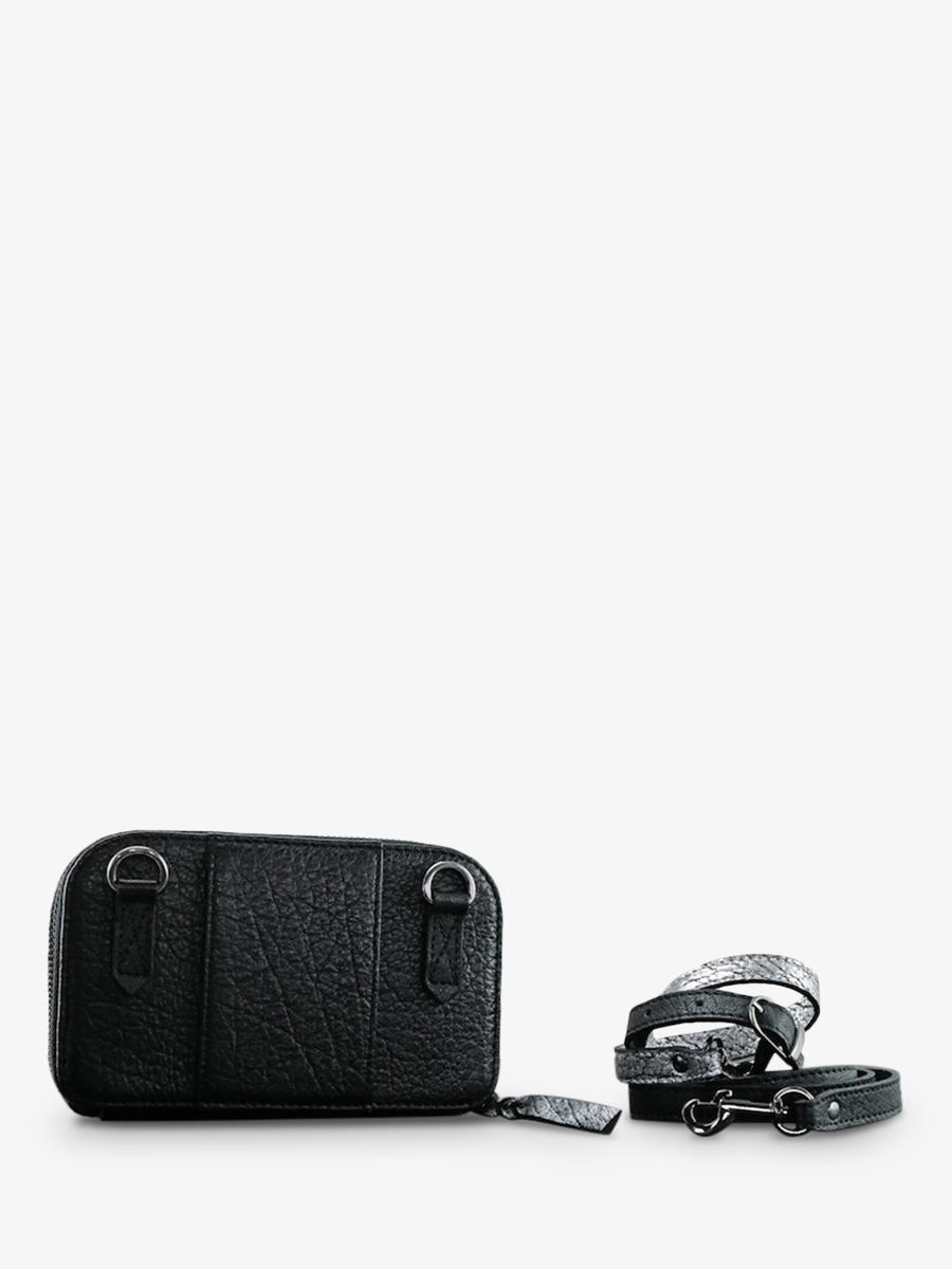 foto-rugtas-leder-vrouw-zilver-zwarte-paula-zilver-zwart-paul-marius-m66-s-b